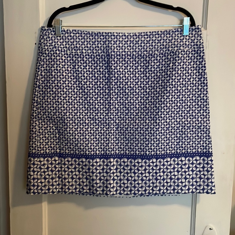 Talbots cotton skirt